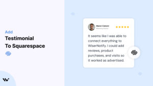 Testimonial to Squarespace  