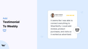 Testimonial to Weebly  