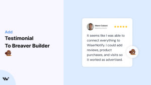 Testimonial to breaver Builder  