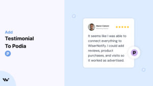 Testimonial to podia  