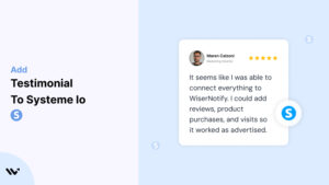 Testimonial to systeme io   