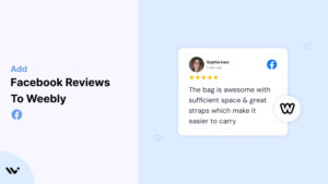 facebook Reviews to Weebly