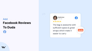 facebook Reviews to duda