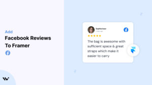 facebook Reviews to framer