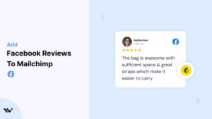 facebook Reviews to mailchimp