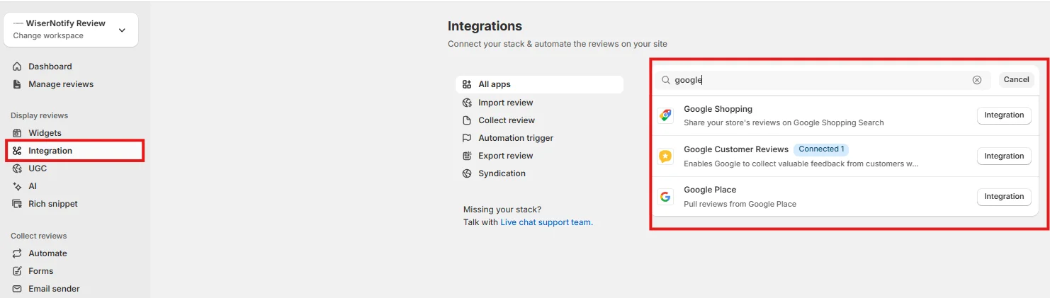 Collect Googe Review