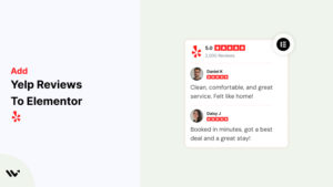 Yelp Reviews to Elementor