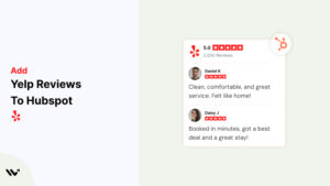 Yelp Reviews to Hubspot