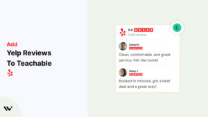 Yelp Reviews to Teachable