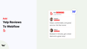 Yelp Reviews to Webflow
