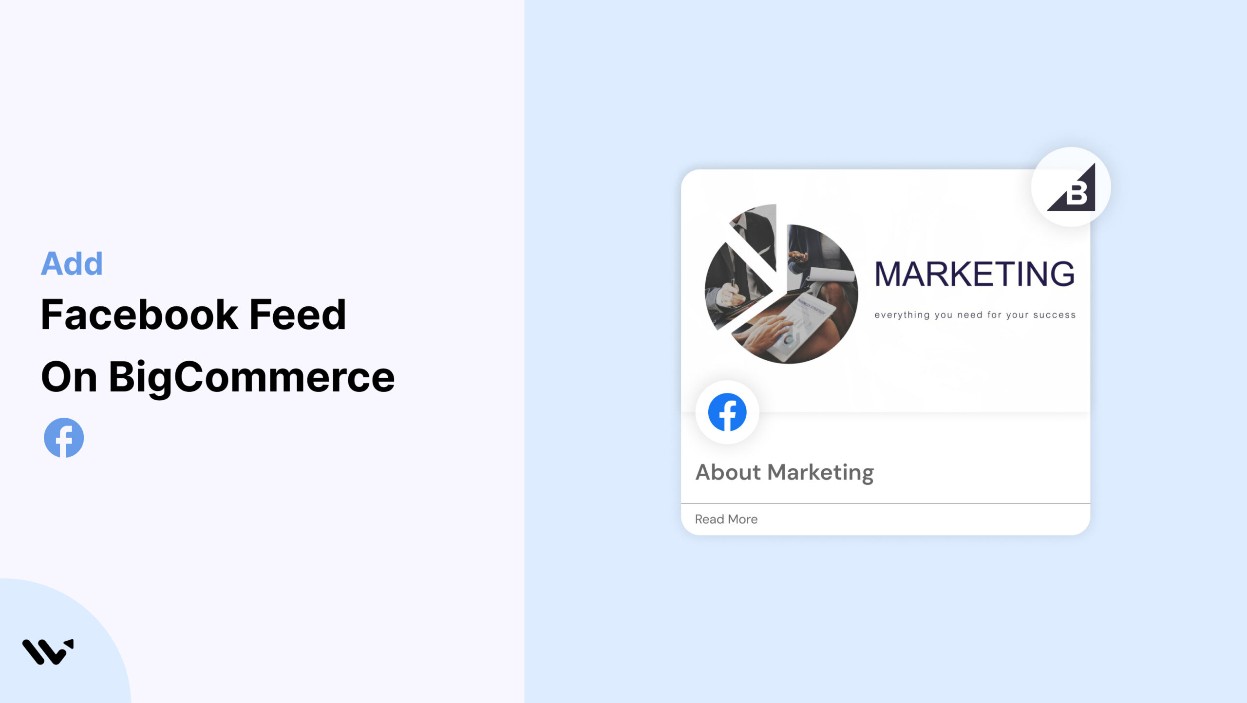 Add on Facebook Feed on BigCommerce