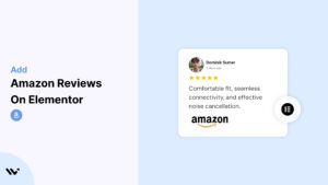 Amazon Reviews on Elementor
