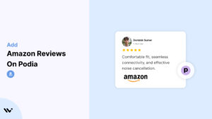 Amazon Reviews on Podia