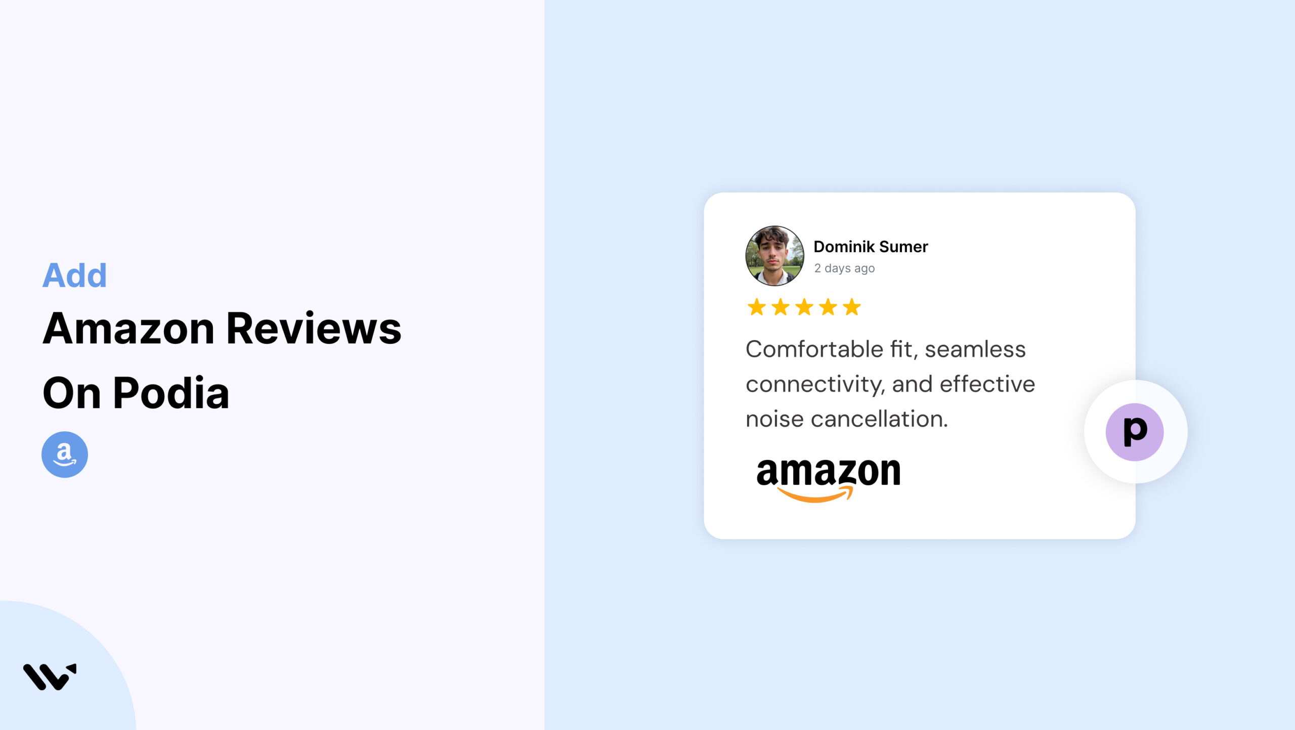 Amazon Reviews on Podia