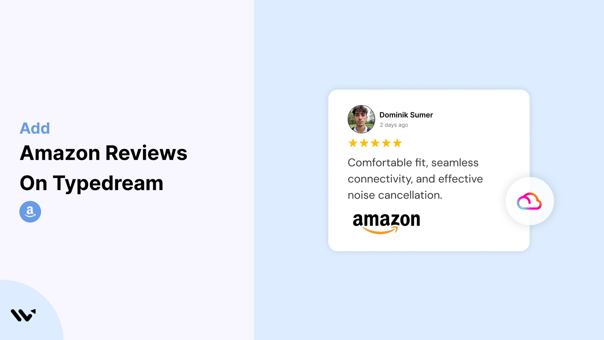 Amazon Reviews on Typedream