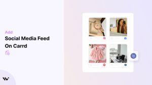 Social Media Feed on Carrd