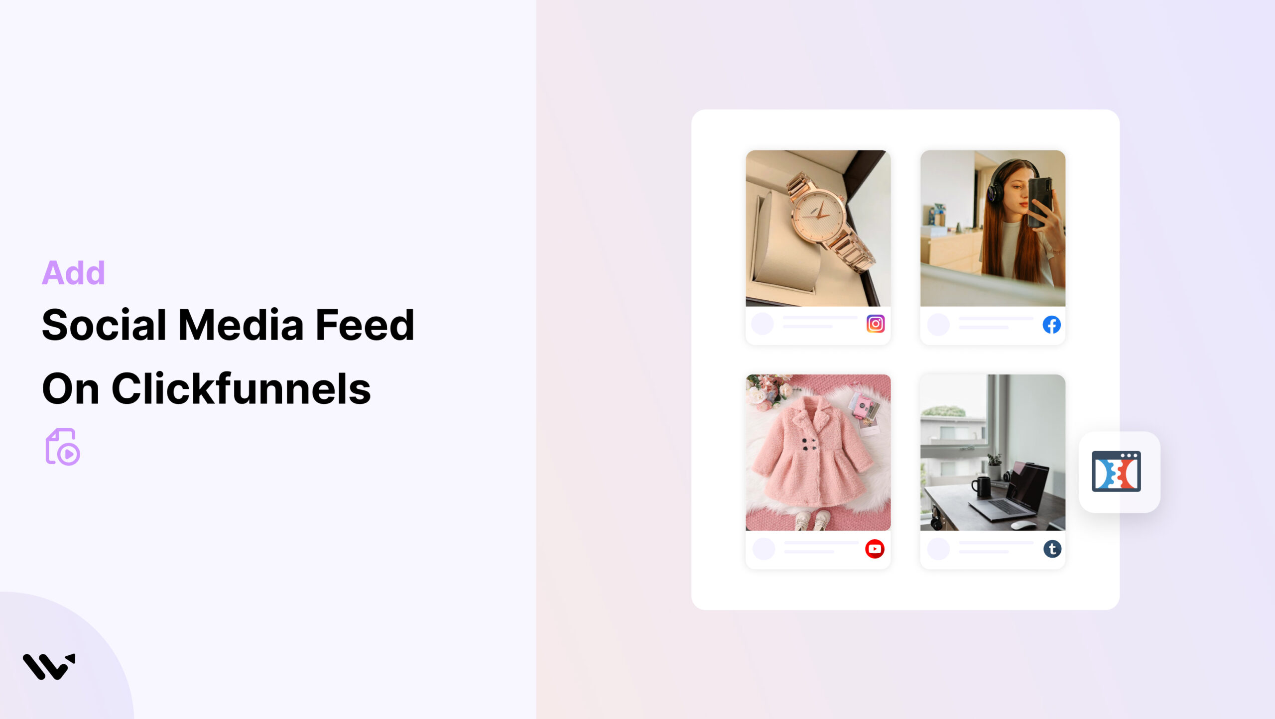 Social Media Feed on Clickfunnels