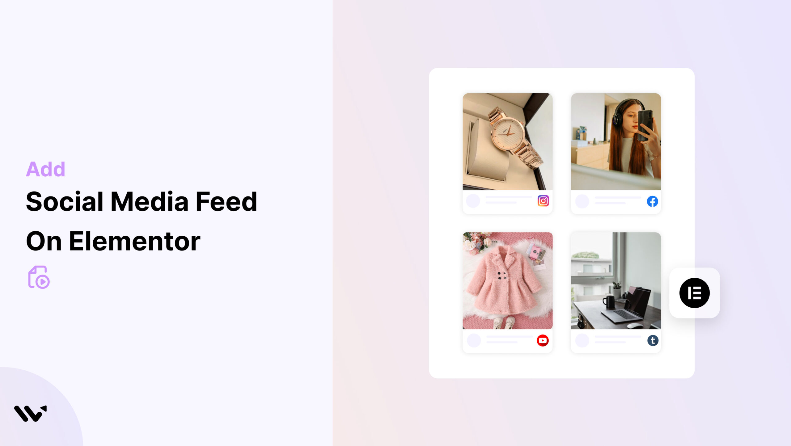 Social Media Feed on Elementor