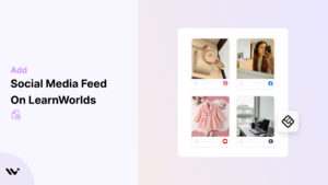 Social Media Feed on LearnWorlds