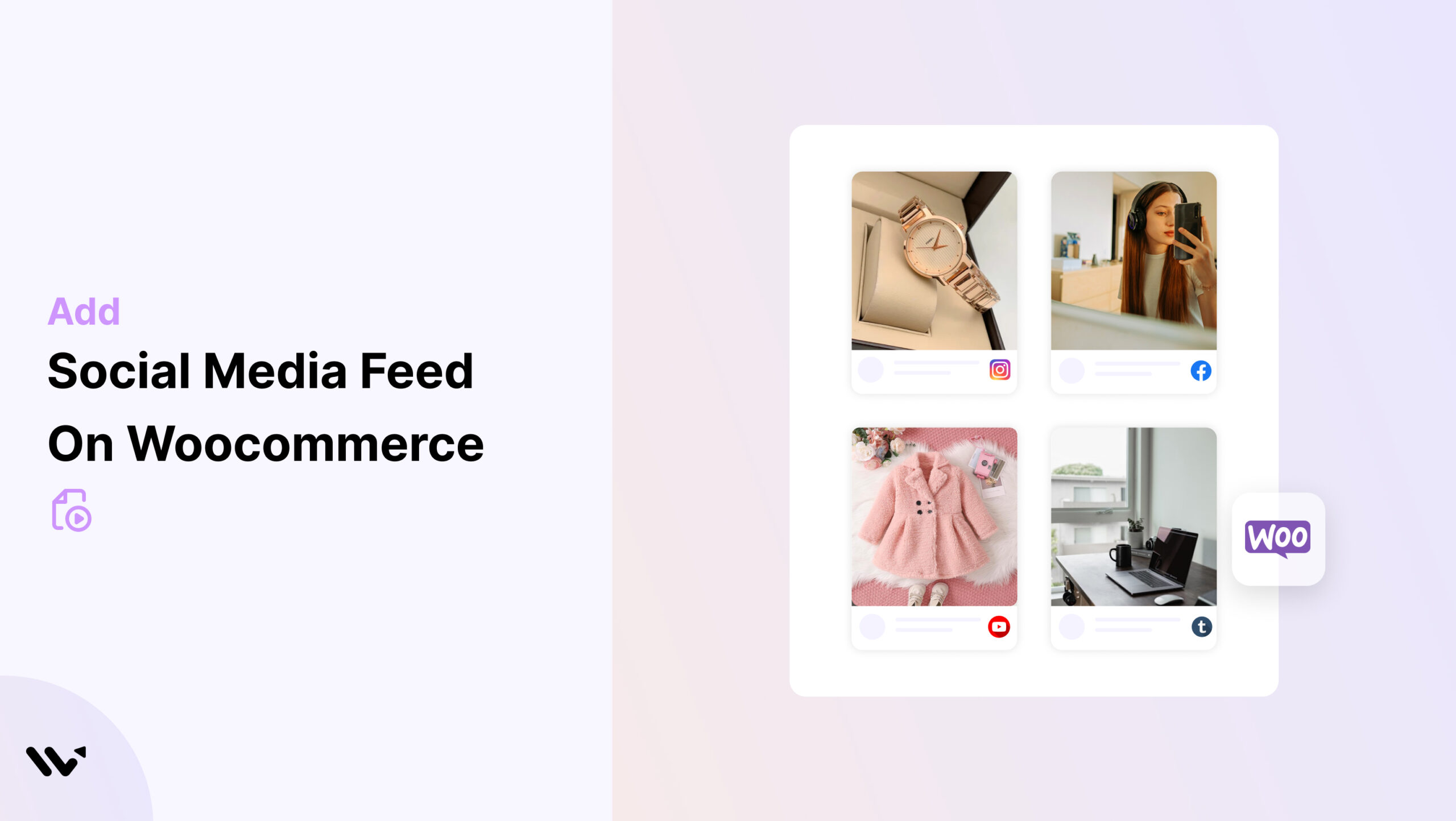 Social Media Feed on Woocommerce