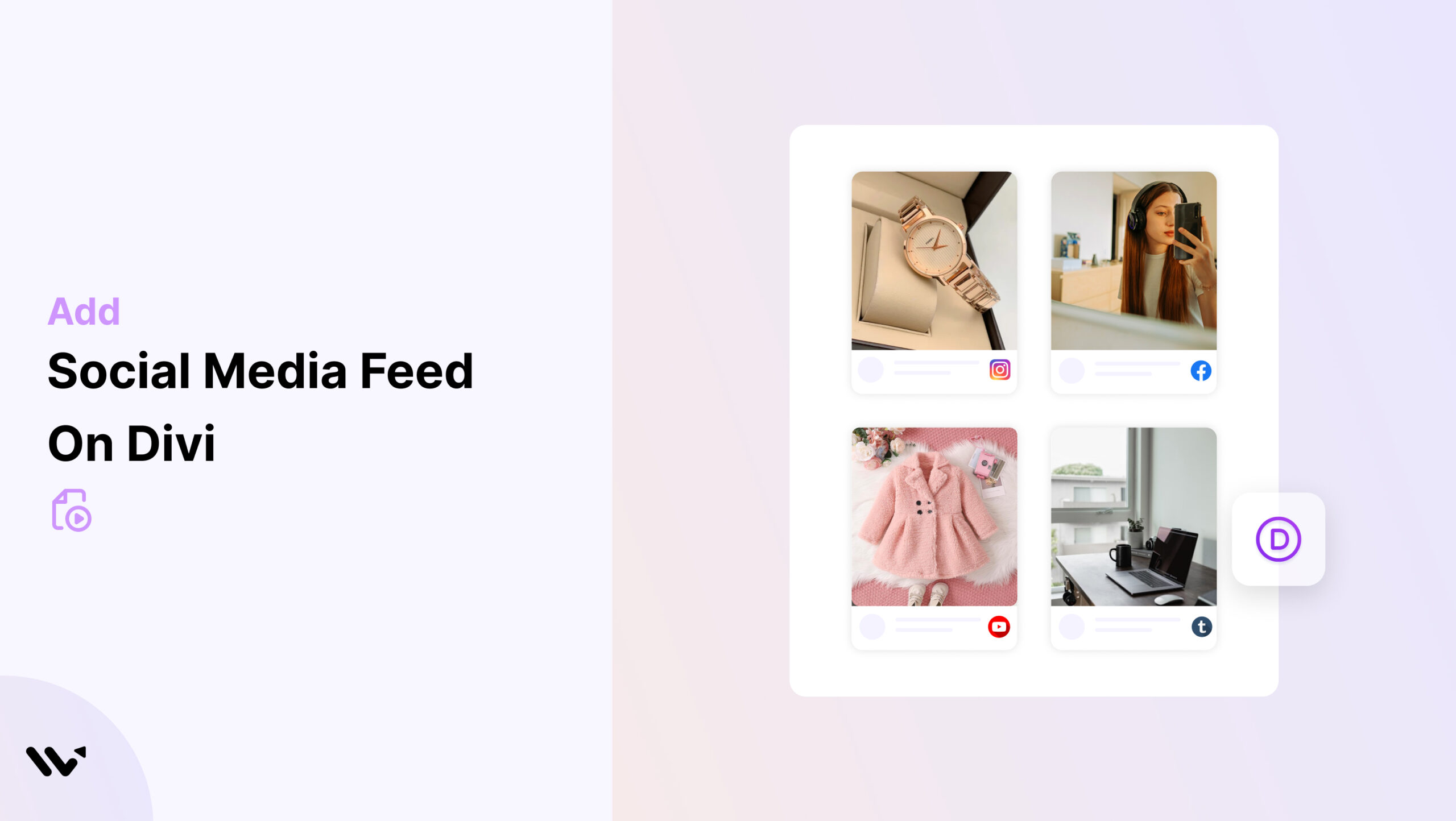 Social Media Feed on divi