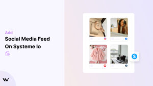 Social Media Feed on systeme io