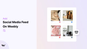 Social Media Feed on weebly