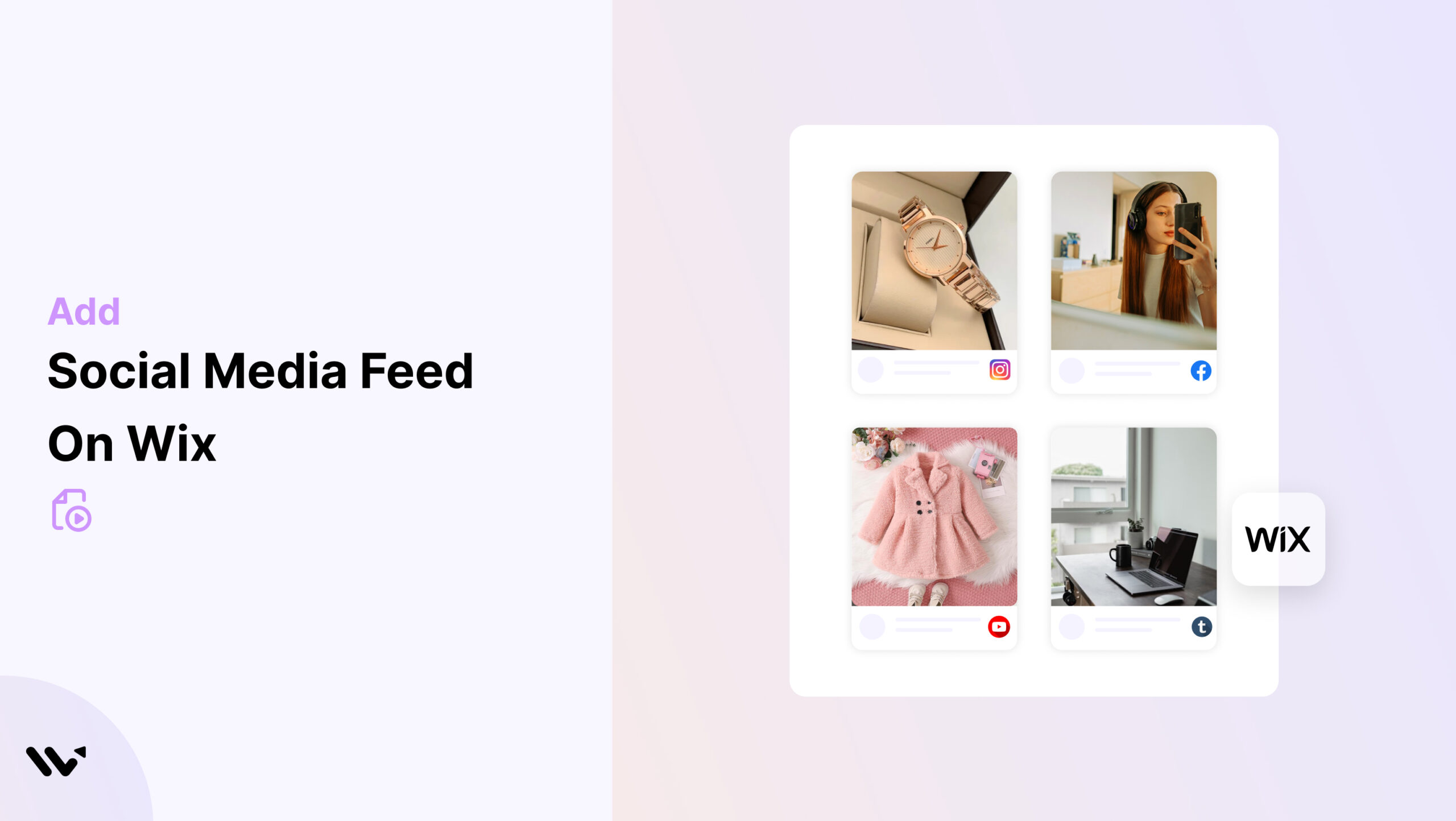 Social Media Feed on wix