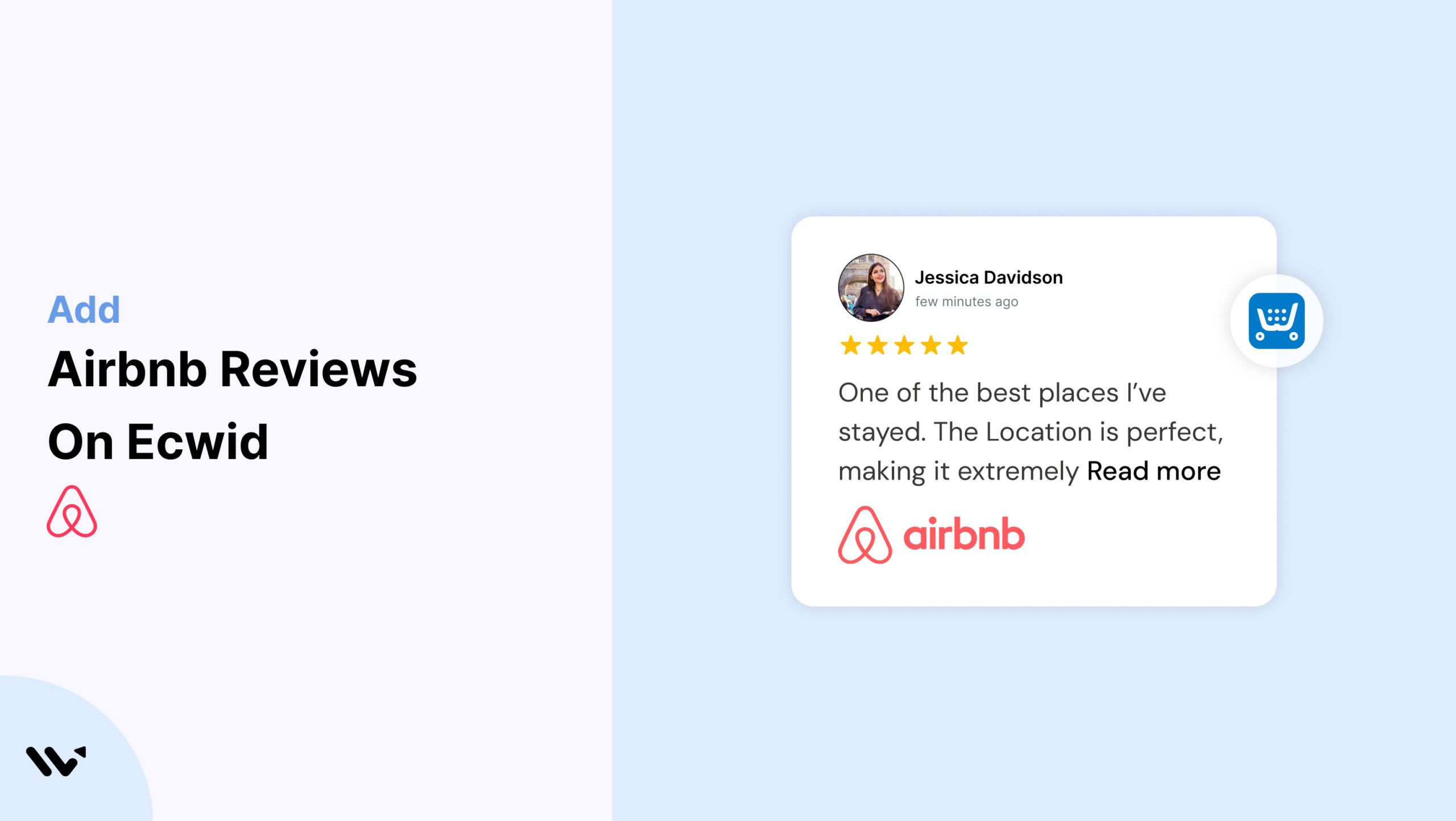 Airbnb Reviews on Ecwid