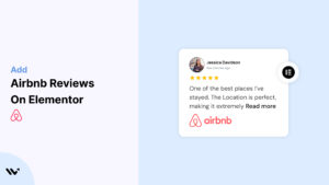 Airbnb Reviews on Elementor