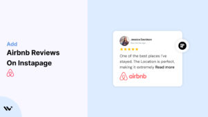 Airbnb Reviews on Instapage