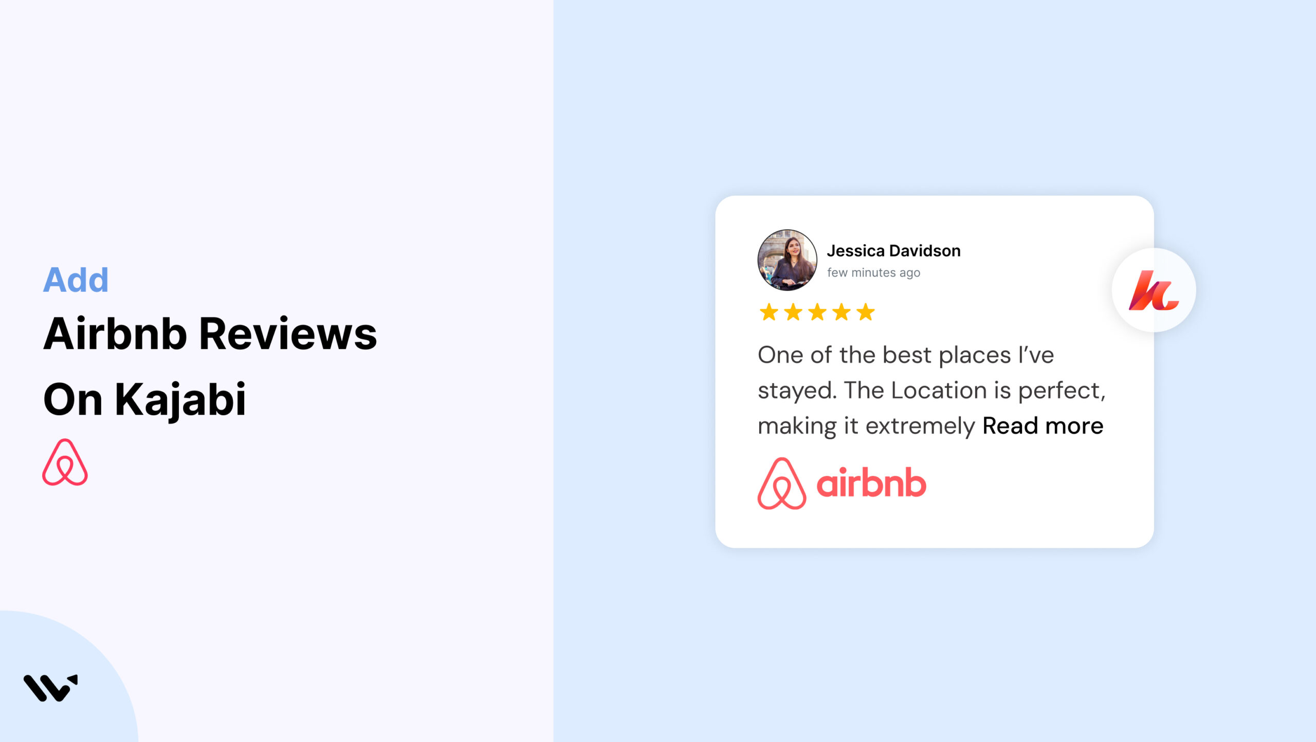 Airbnb Reviews on Kajabi