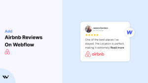 Airbnb Reviews on Webflow