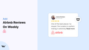 Airbnb Reviews on Weebly