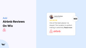 Airbnb Reviews on Wix