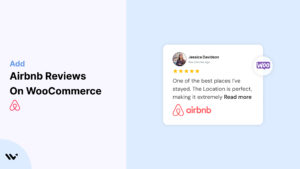 Airbnb Reviews on WooCommerce