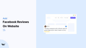 Facebook Reviews on Website