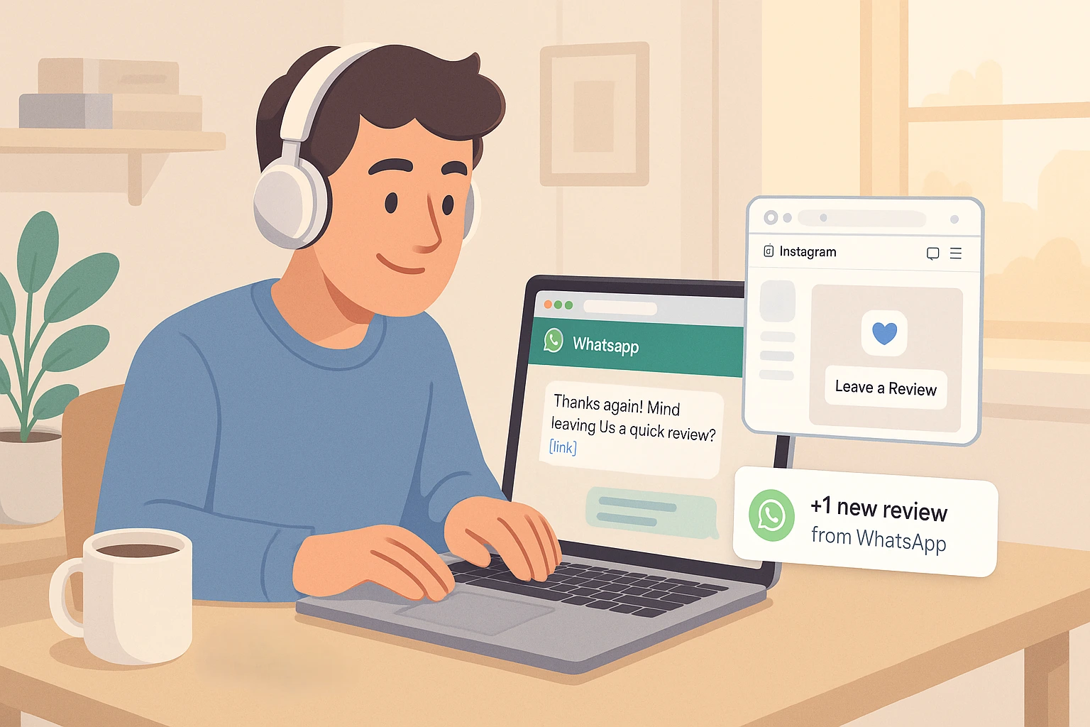 Leverage Social Media and WhatsApp