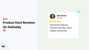 Product Hunt Reviews on GoDaddy