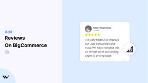 Reviews on BigCommerce