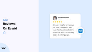 Reviews on Ecwid