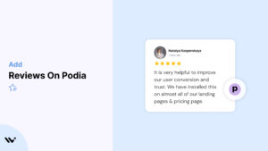 Reviews on Podia