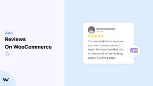 Reviews on WooCommerce