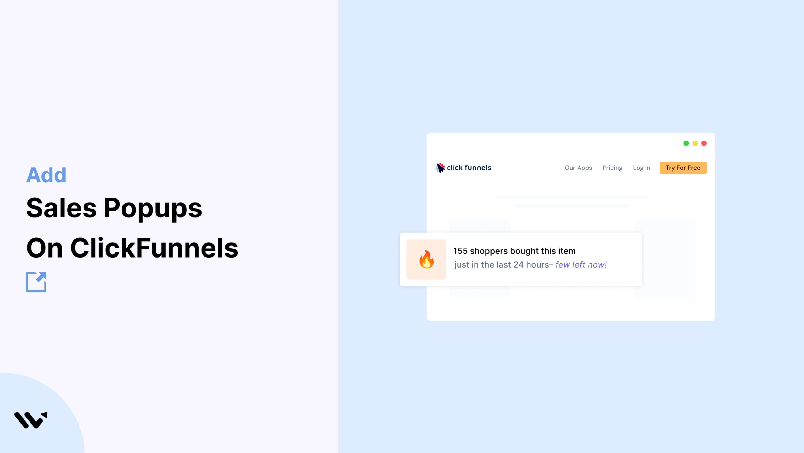 Sales Popups on ClickFunnels        
