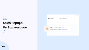 Sales Popups on Squarespace    