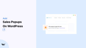 Sales Popups on WordPress 