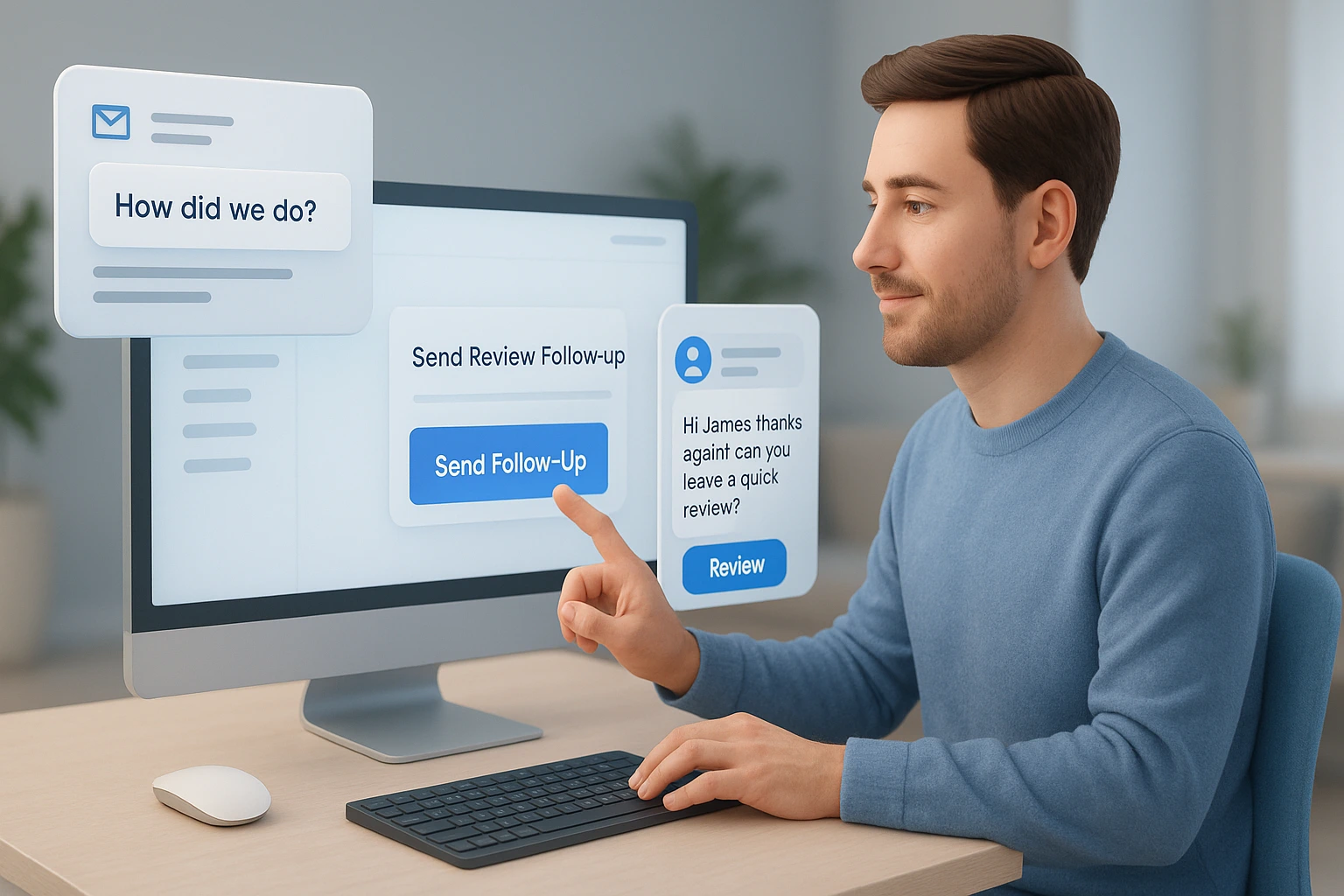 Use Email and SMS Follow-Ups