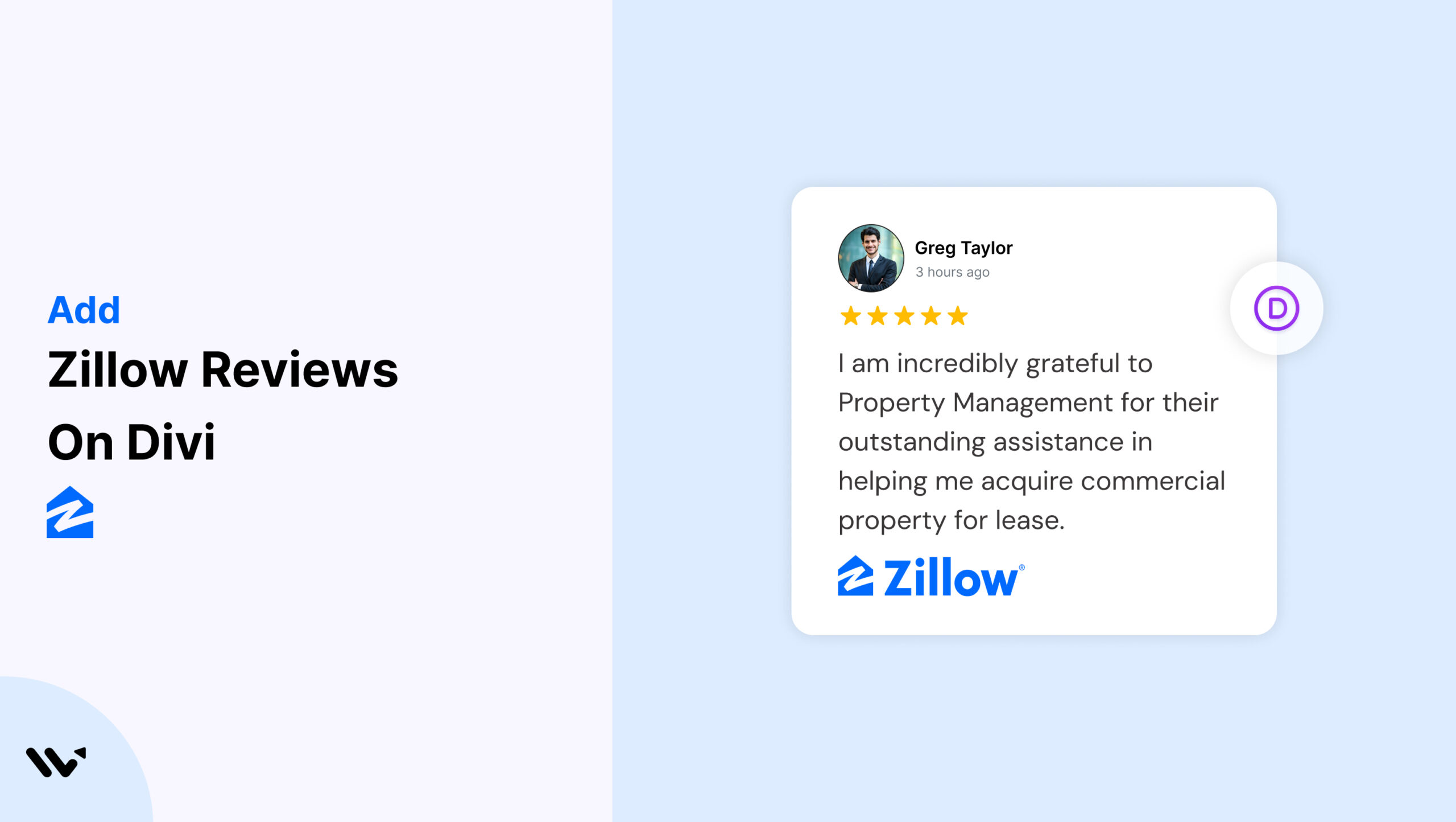Zillow Reviews on Divi