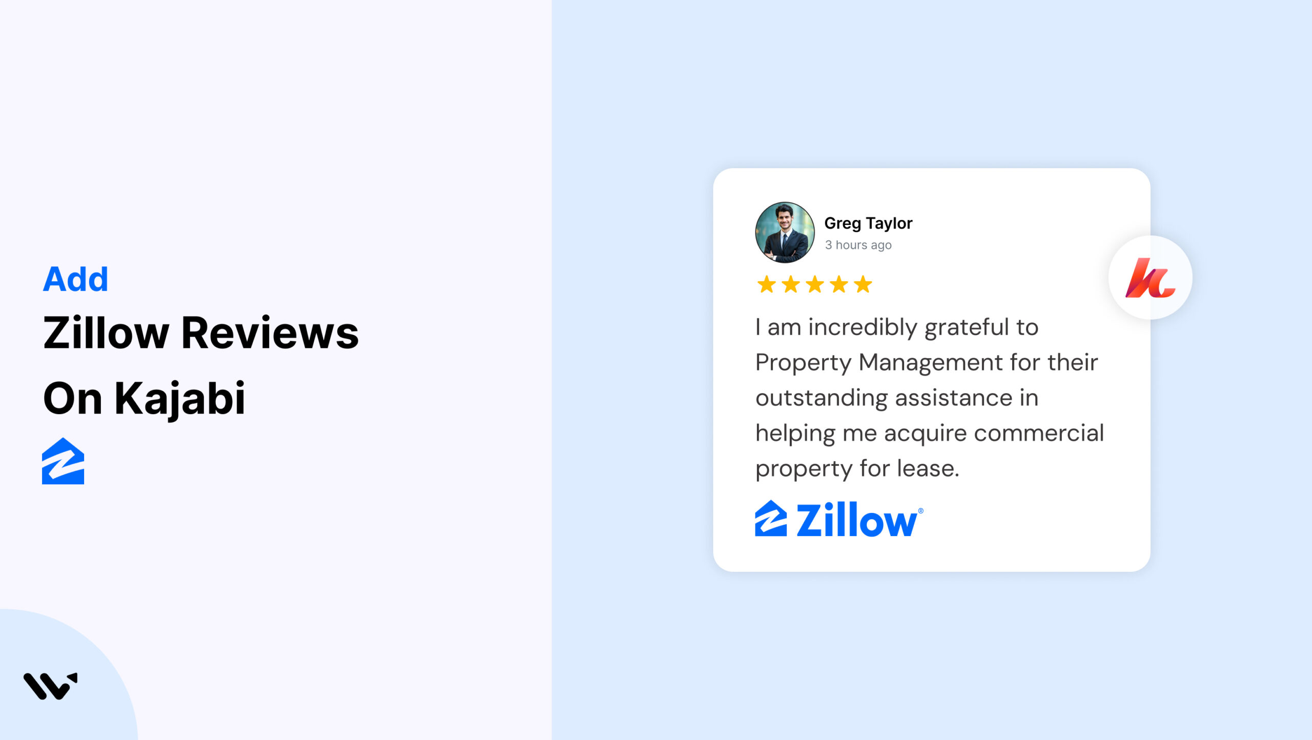 Zillow Reviews on Kajabi