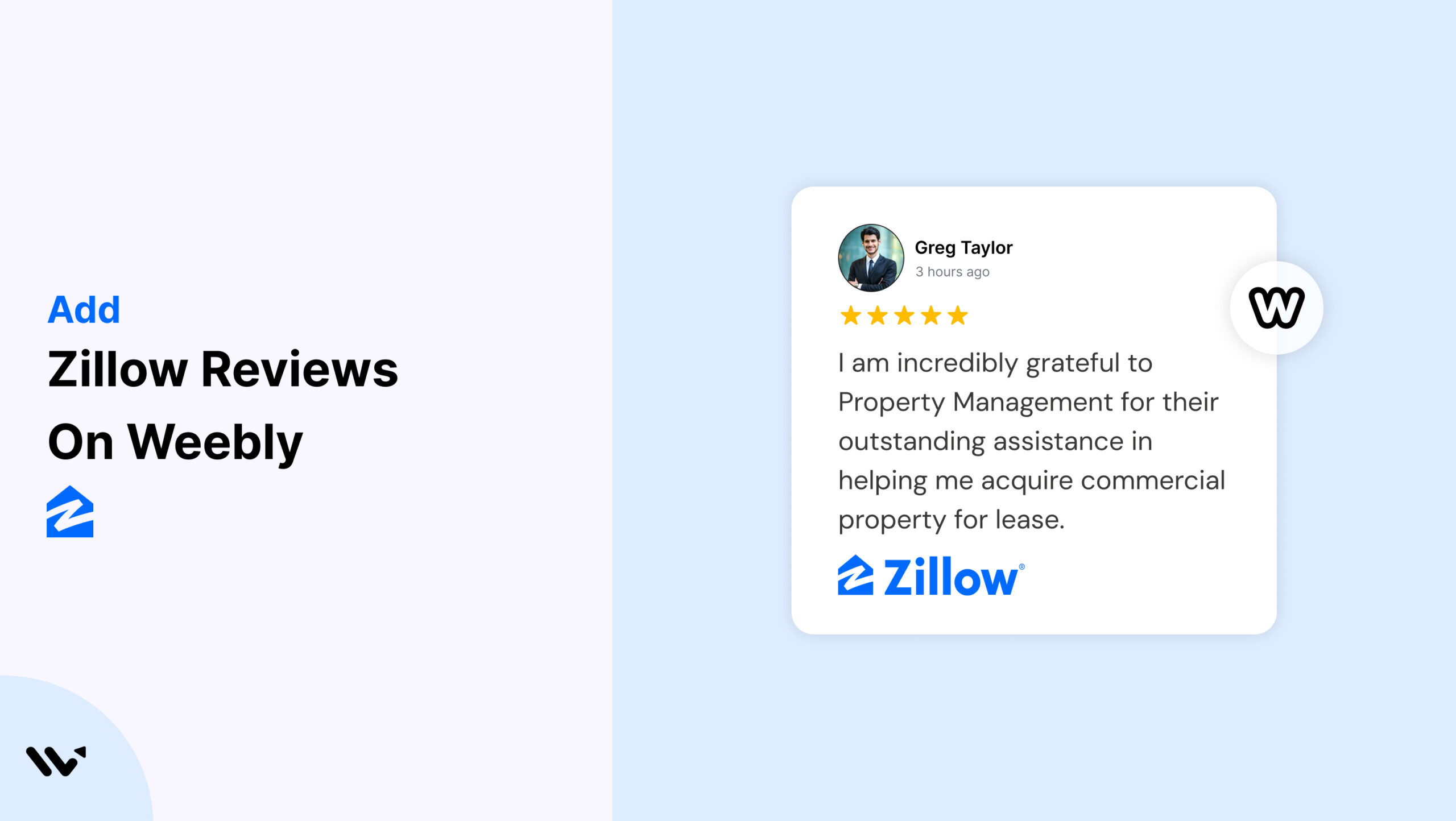 Zillow Reviews on Weebly